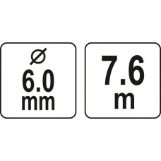 YATO Spirala cu tambur pentru canalizare, diametru..